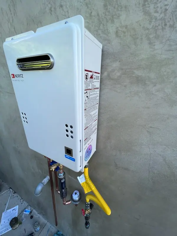 Tankless water heater installation for Glendale homes